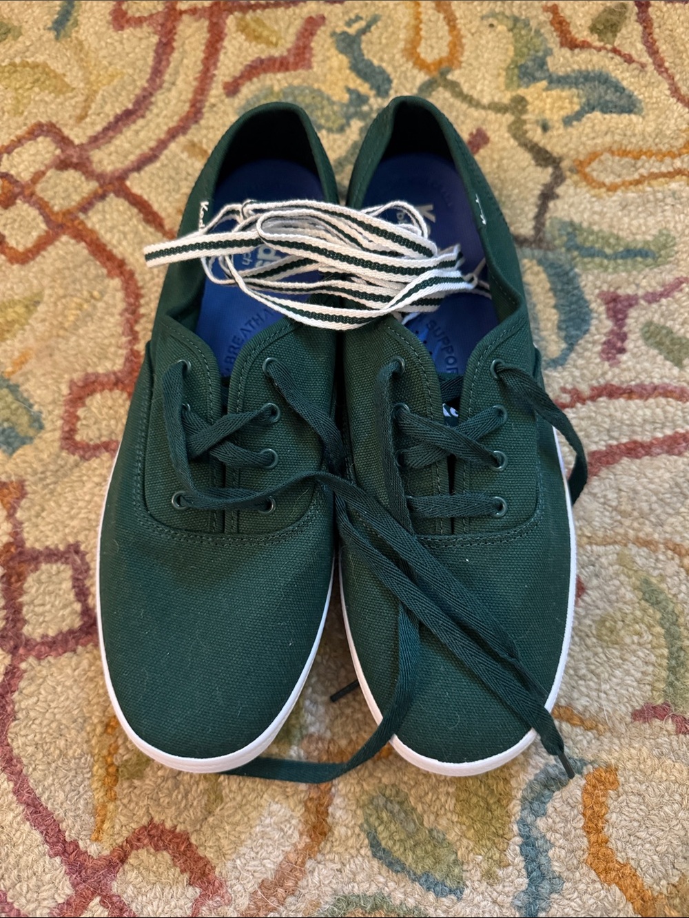 Forest Green Keds - Never Worn